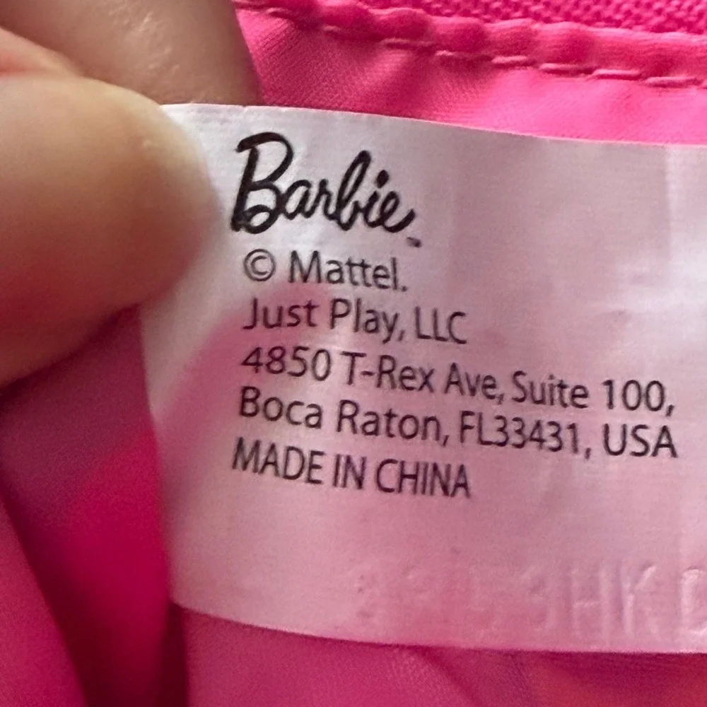 Barbie Girl Squad Zippered Pouch Wristlet Blue Pink Just Play Mattel Accessory